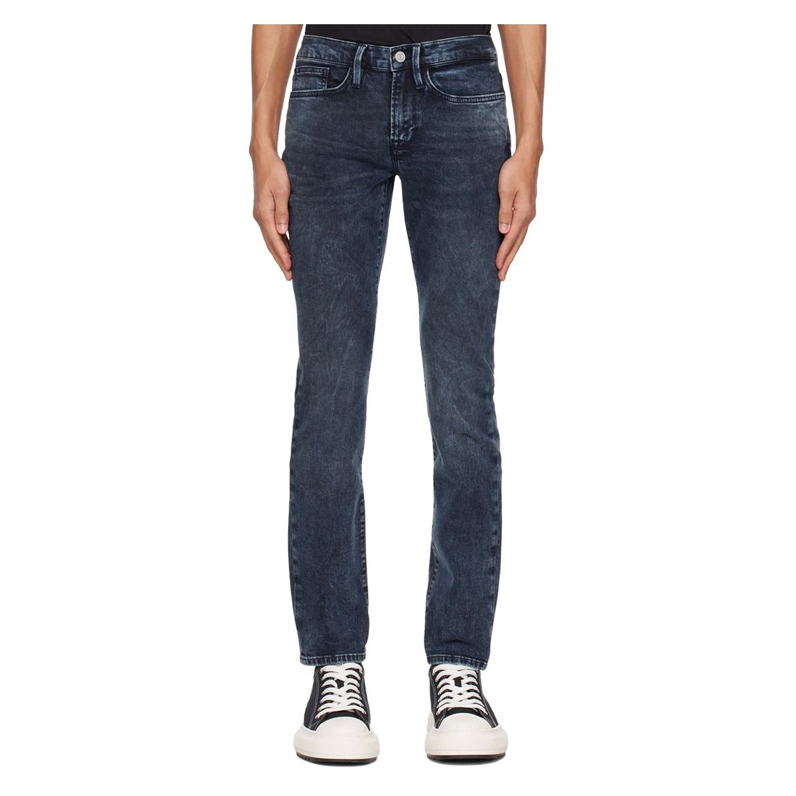Dark Blue L'Homme Stretchy Jeans main product photo