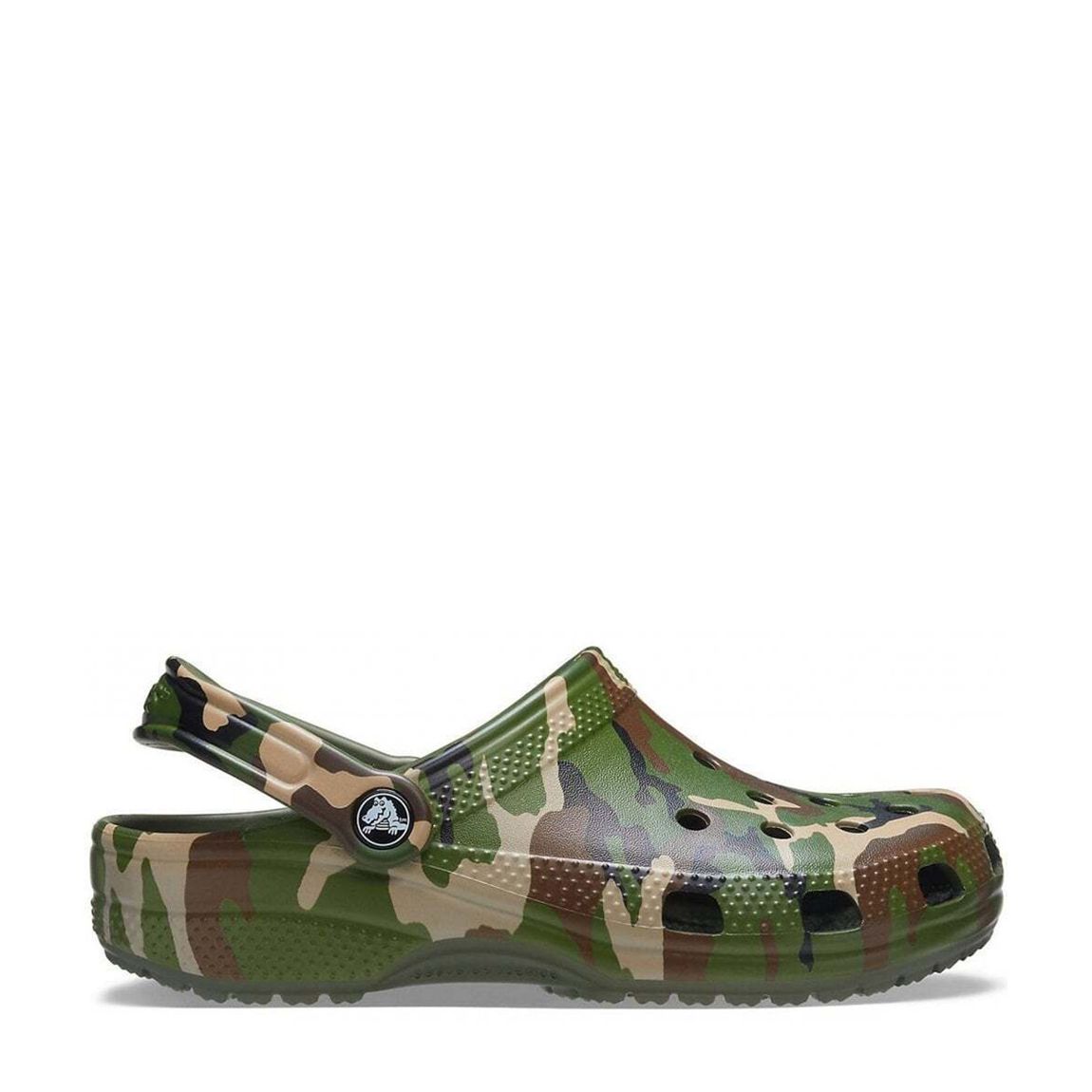 Unisex Adults Army Green Camouflage Classic Clog main product photo