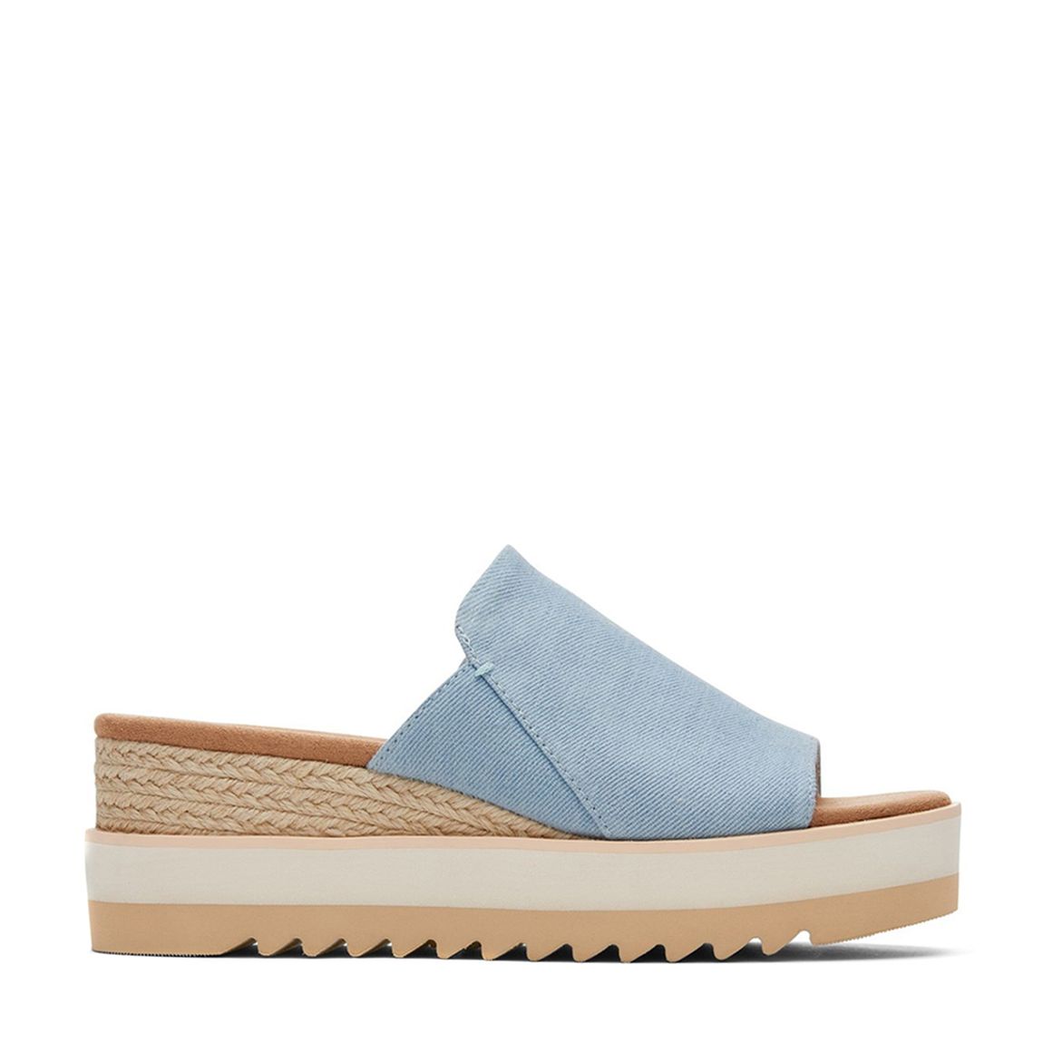 Blue Diana Espadrille Platform Sandals main product photo