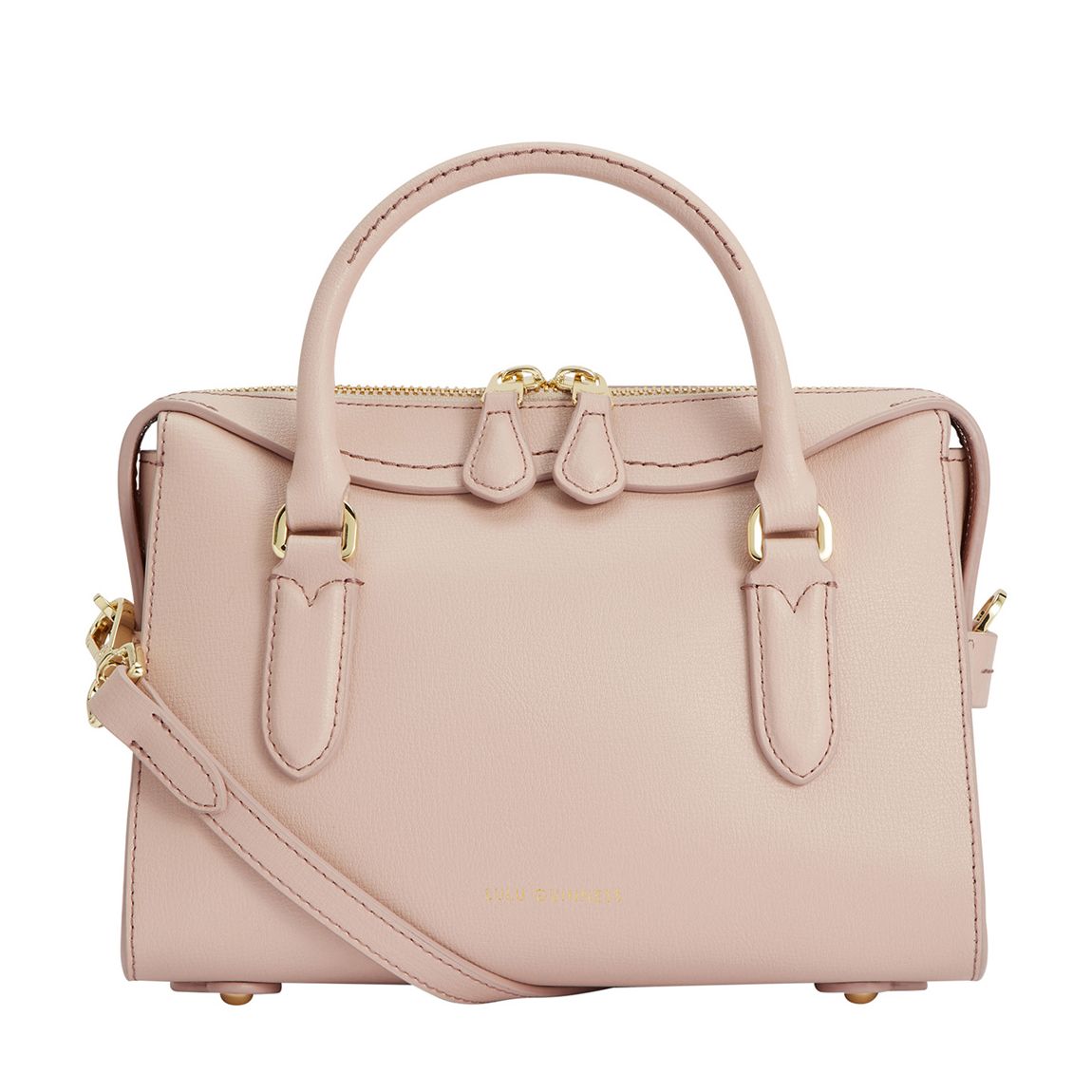 Pebble Pink Leather Small Dylan Handbag main product photo