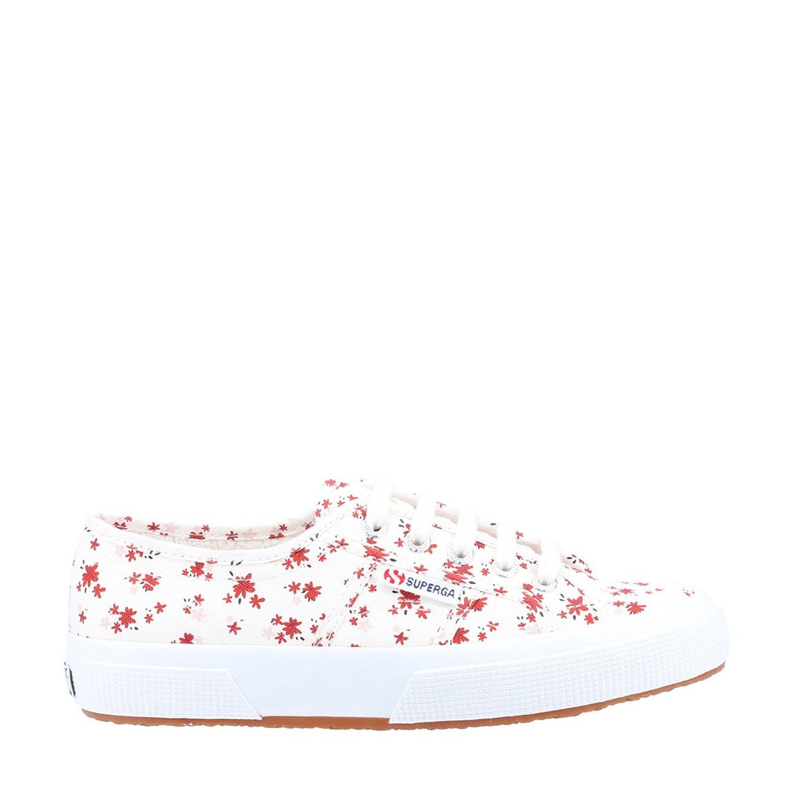 White/Red Floral 2750 Trainers main product photo