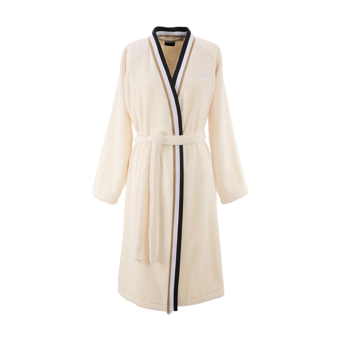 Iconic Stripe Beige Robe, Size M main product photo