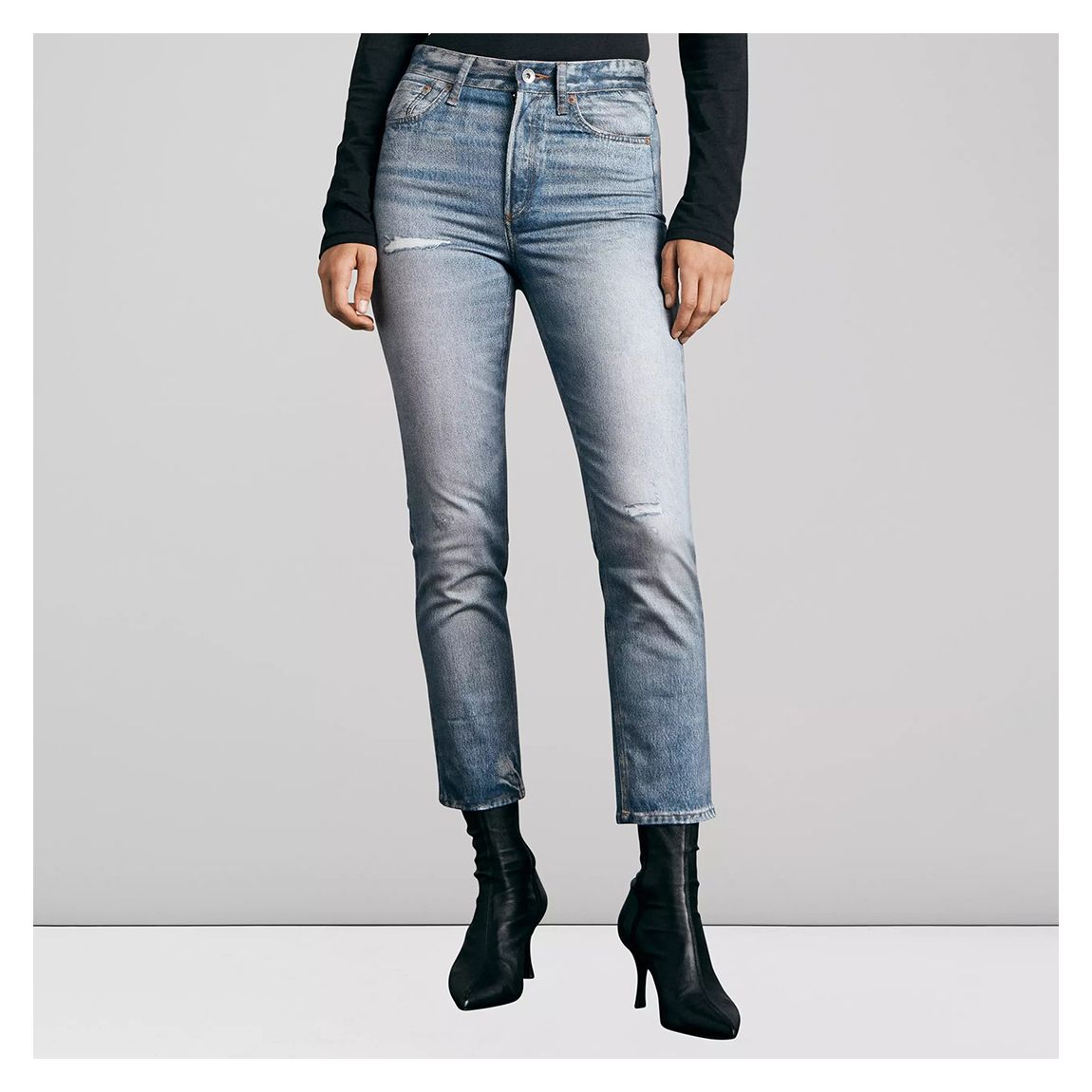 Light Wash Blue Mirimar Slim Jeans main product photo