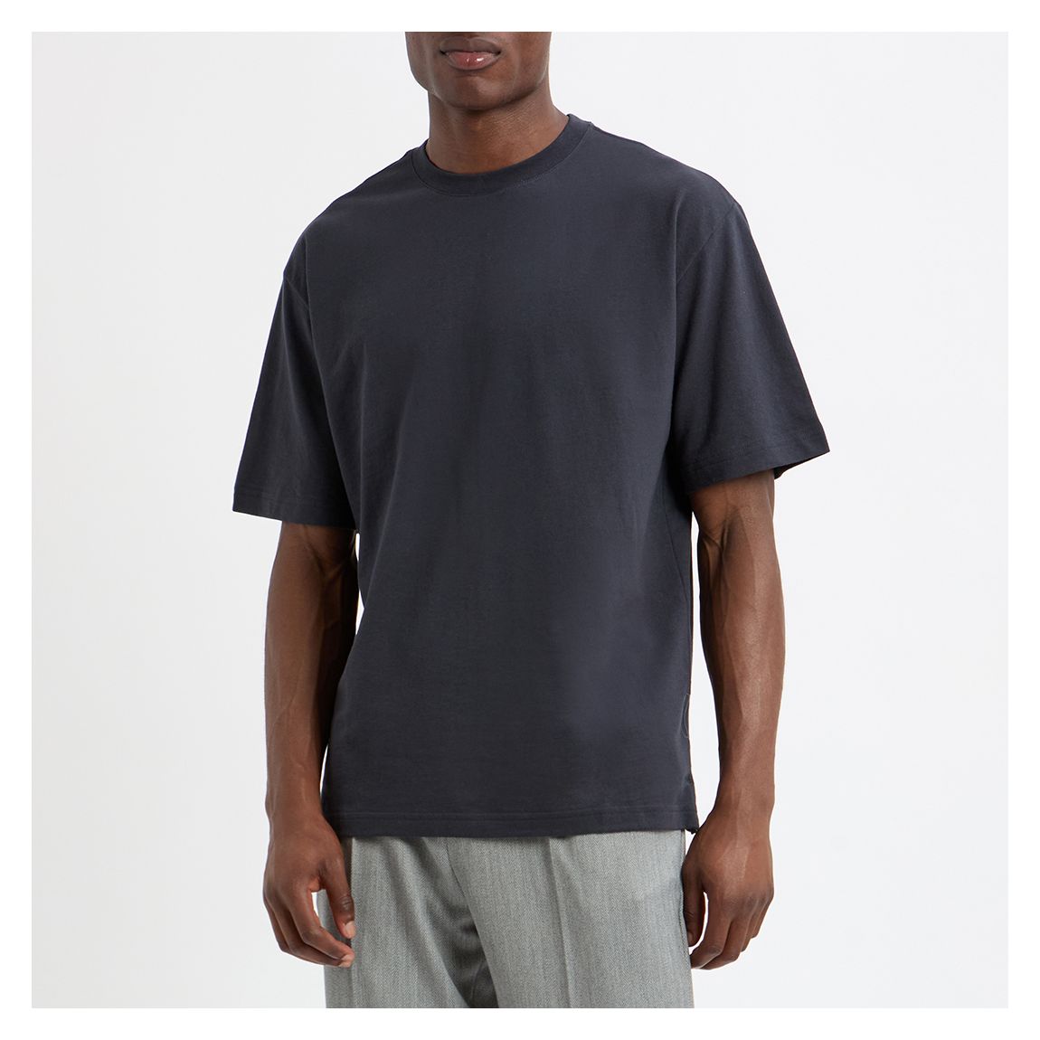Navy Leroy Cotton T-Shirt main product photo