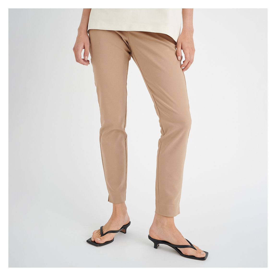 Brown Vanessa Tailored Trousers main product photo