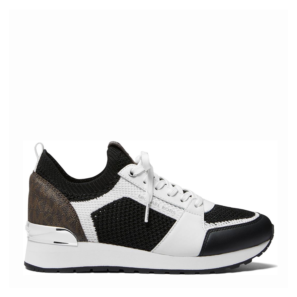 Black/White Billie Knit Trainers main product photo