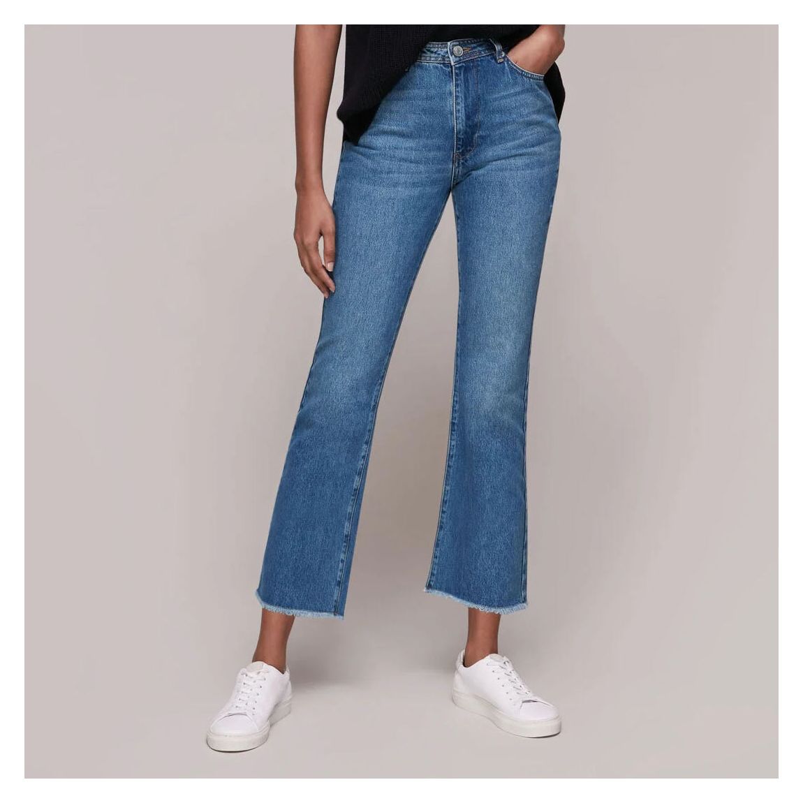 Blue Kick Flare Jeans main product photo