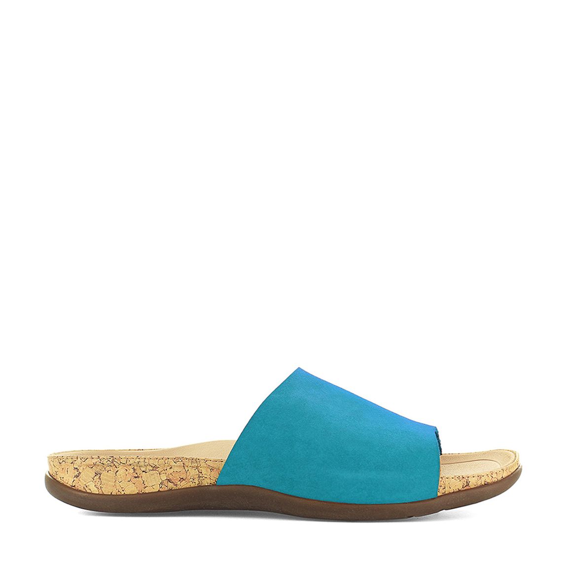 Teal Ithaca Wide Strap Flat Sandal main product photo