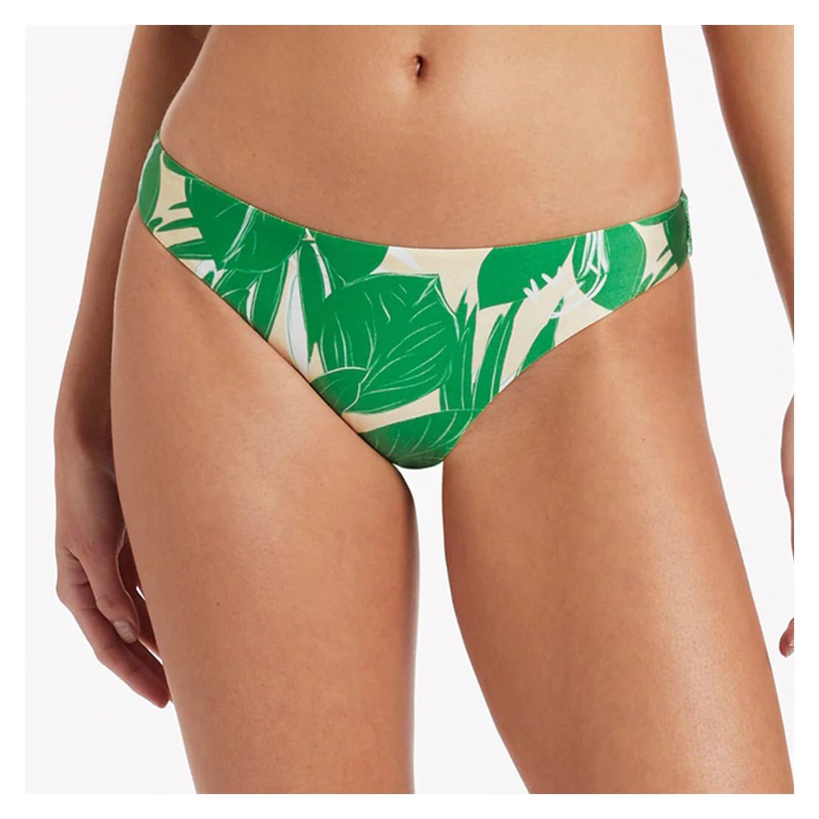 Green Floreale Hipster Bikini Bottom main product photo