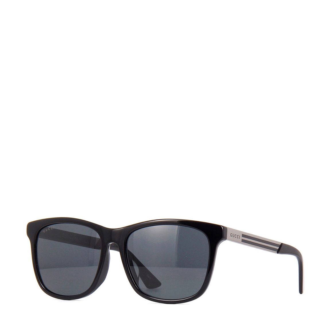 Men's Black Gucci Sunglasses 56mm main product photo