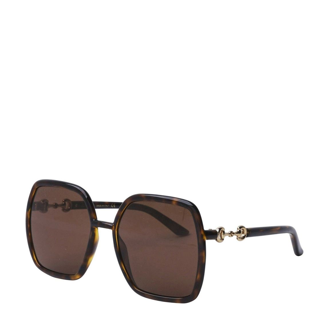 Women's Brown Gucci Sunglasses 55mm main product photo