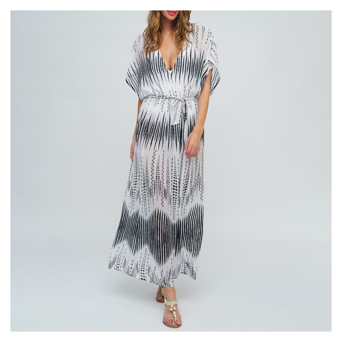 Black Corsica Maxi Dress main product photo