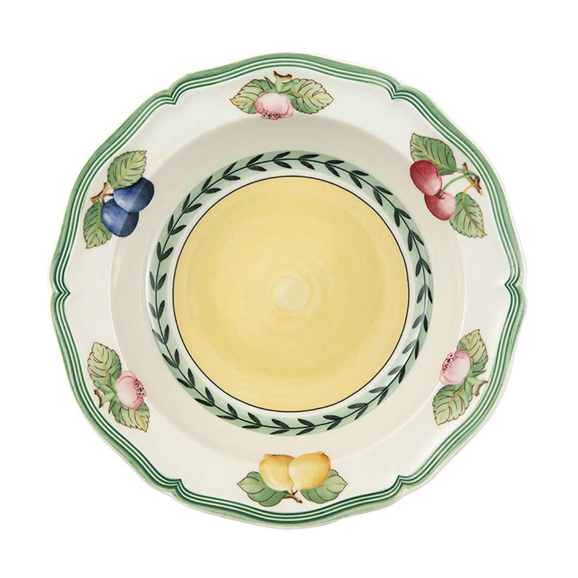 Set of 6 French Garden Fleurence Deep Plate 20cm main product photo