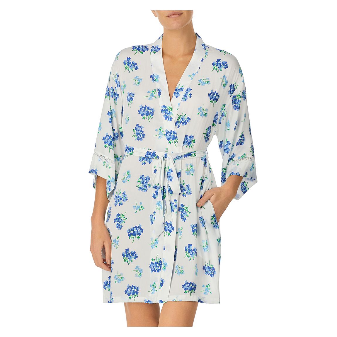 Bouquet Print Robe main product photo