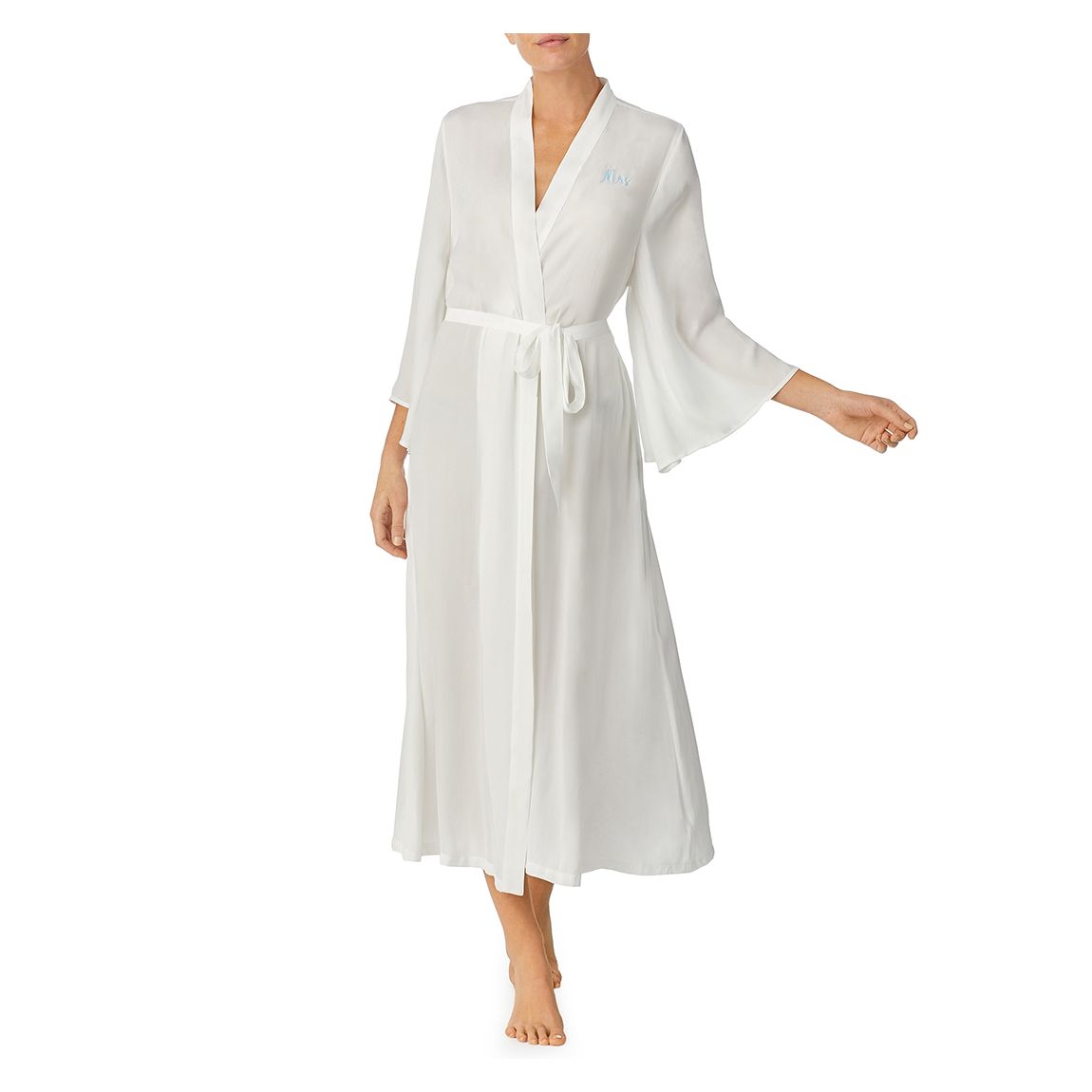 Mrs Long Charmeuse Bridal Robe main product photo