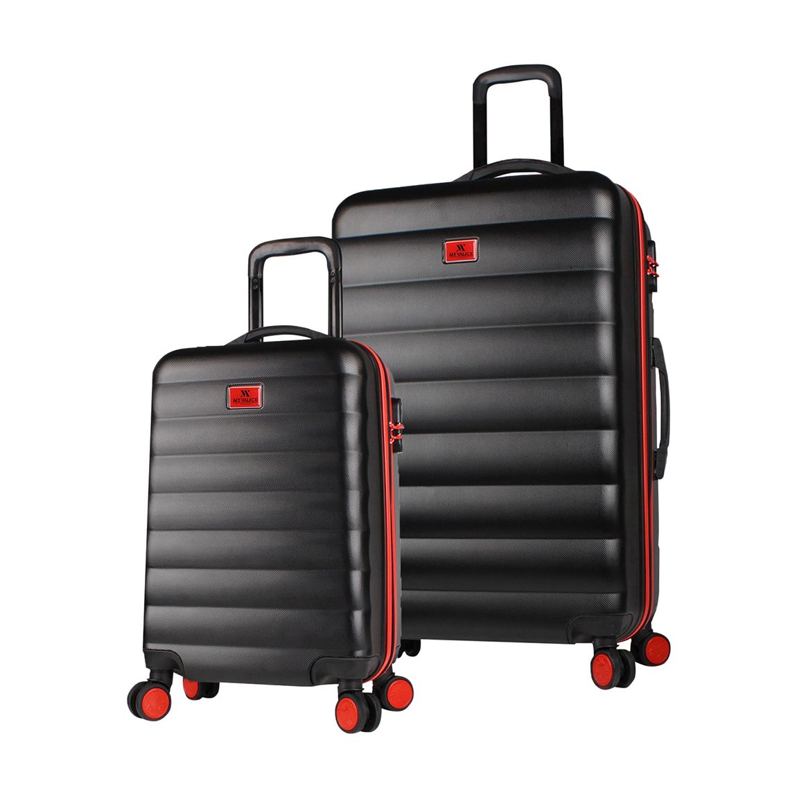 Black Cabin & Large Suitcase Set main product photo
