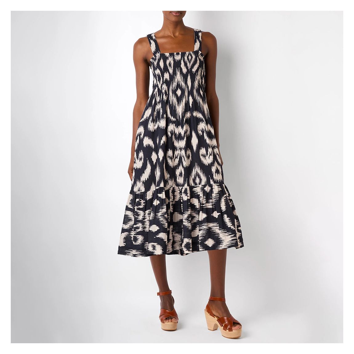 Black Beau Multi Wear Cotton Blend Dress main product photo