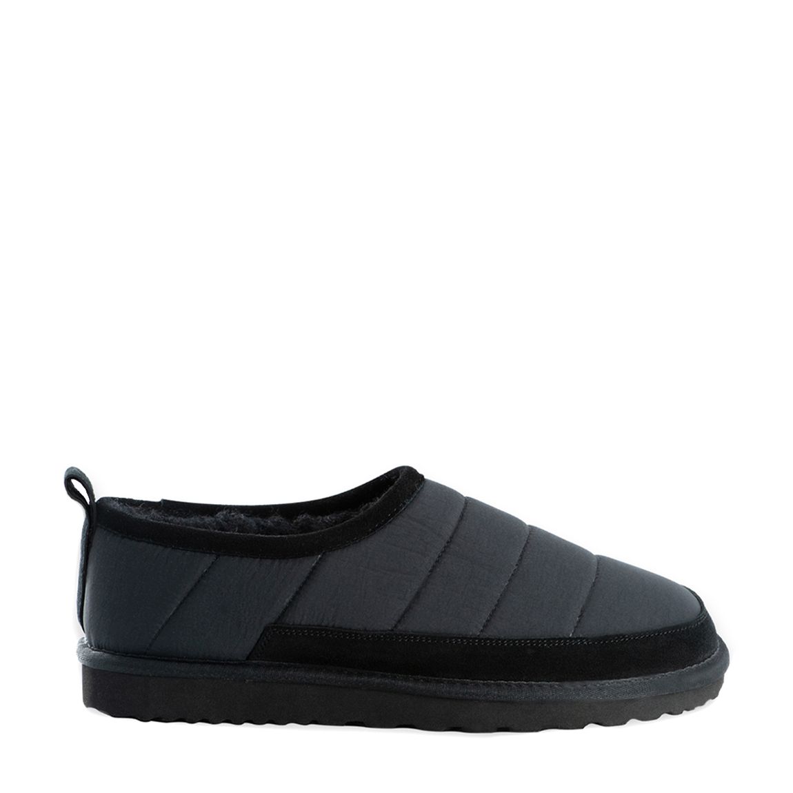 Unisex Black Maroubra Padded Slip On Slippers main product photo