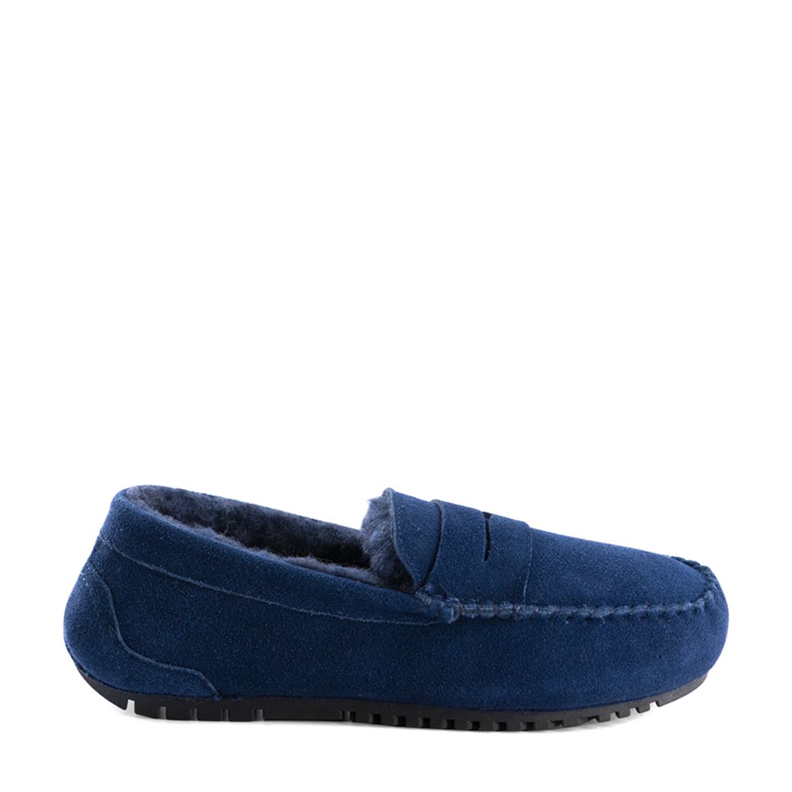 Navy Byron Bay Cosy Moccasin main product photo