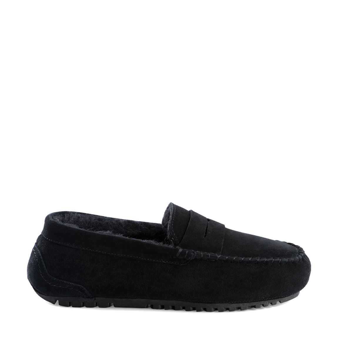 Black Byron Bay Cosy Moccasin main product photo