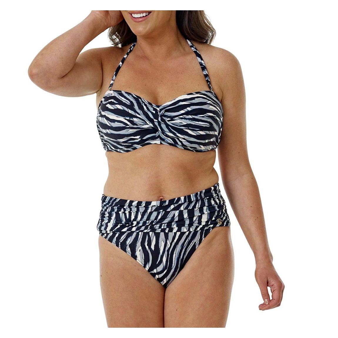 Multi Zebra Savanna Underwired Bikini main product photo