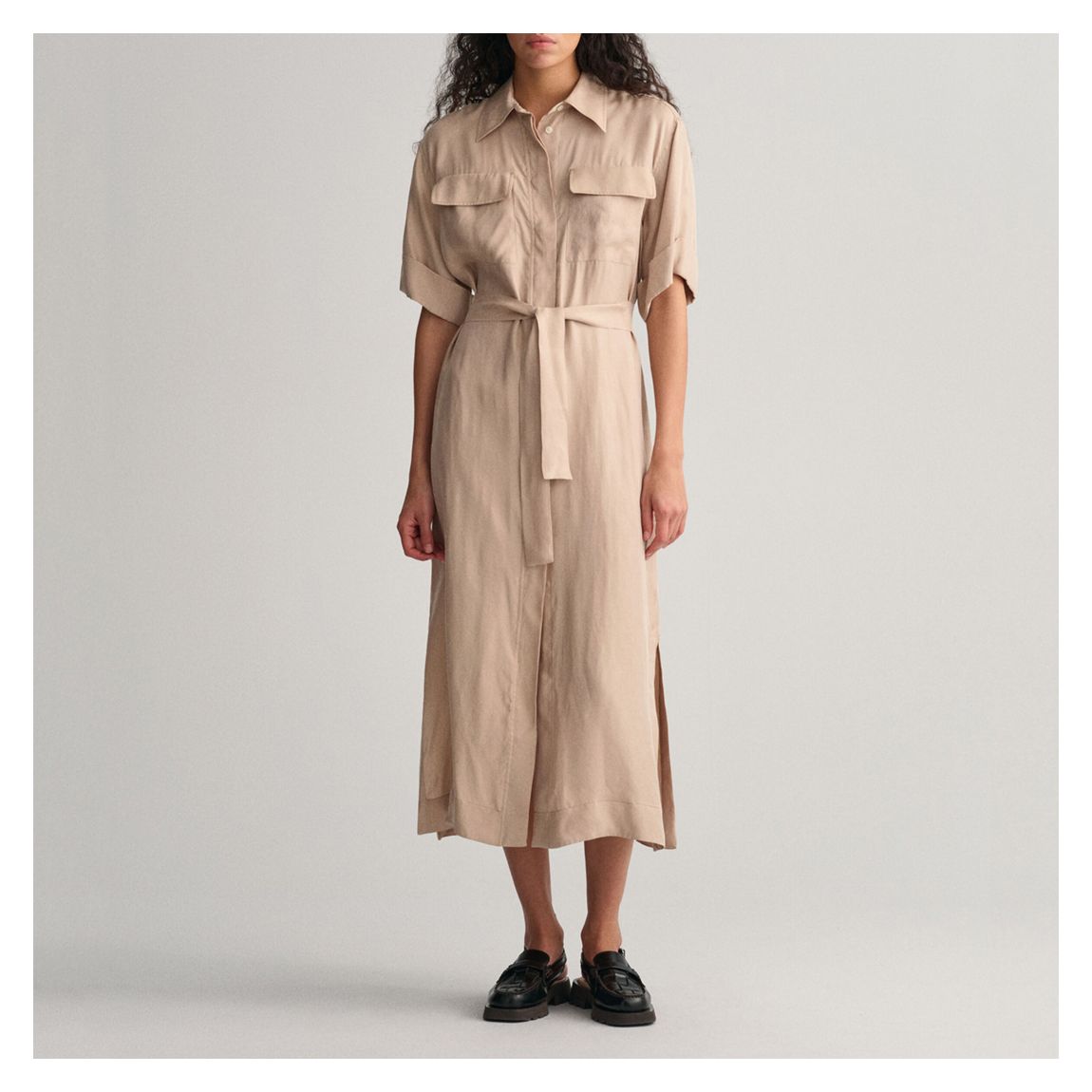 Sand Flap Pocket Shirt Dress main product photo