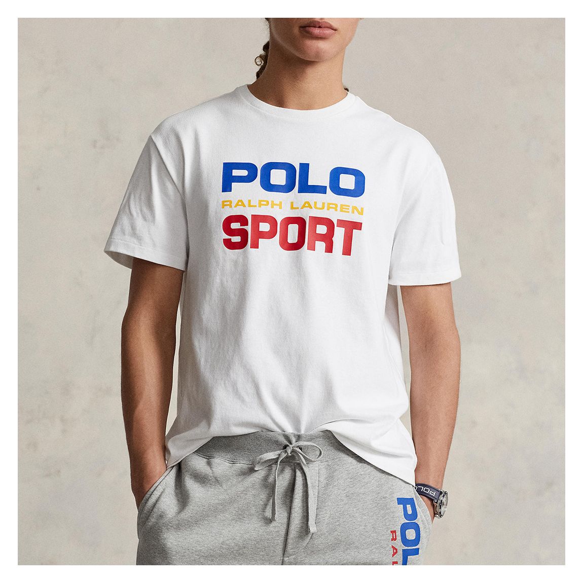 White Polo Sport T-Shirt main product photo