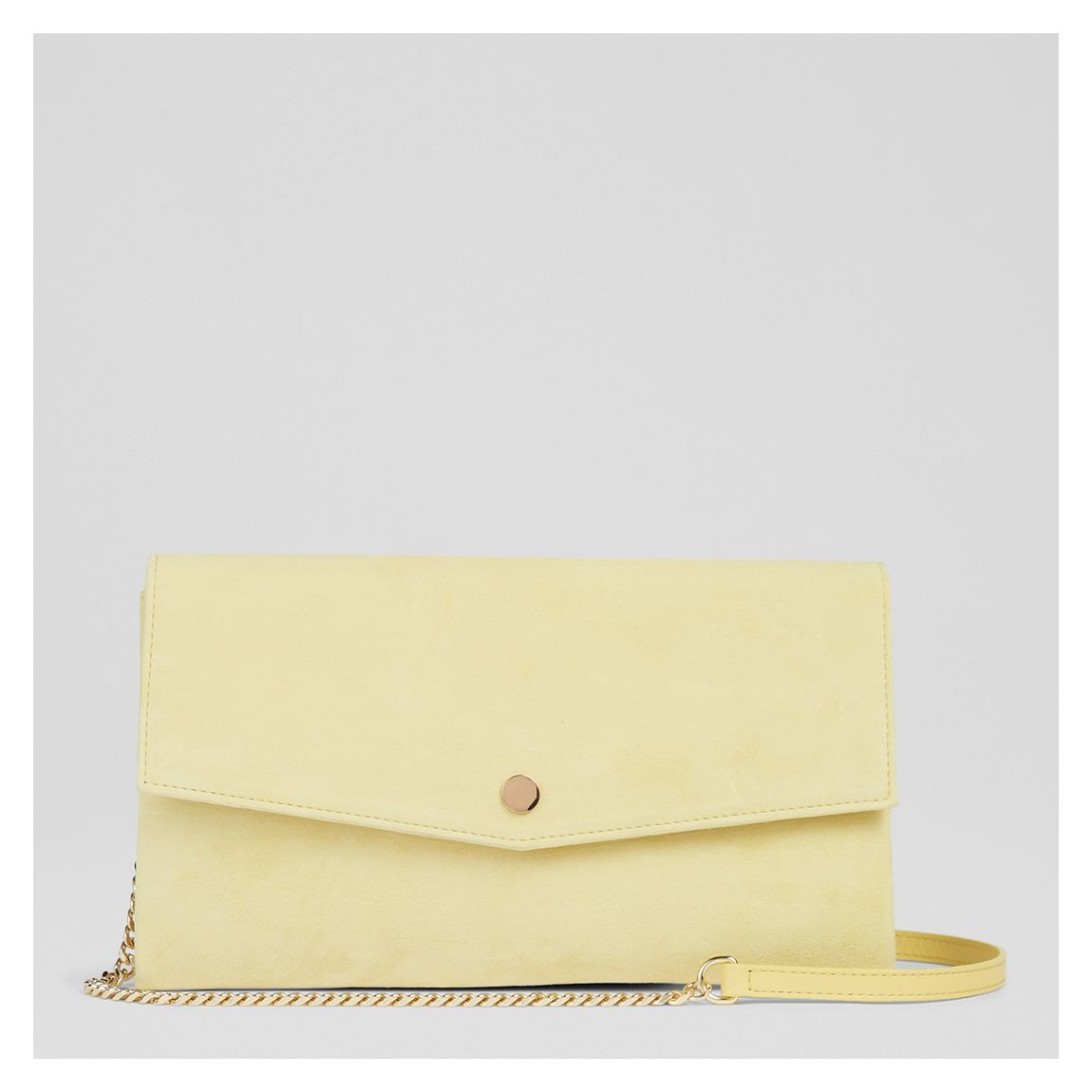 Yellow Layla Clutch main product photo