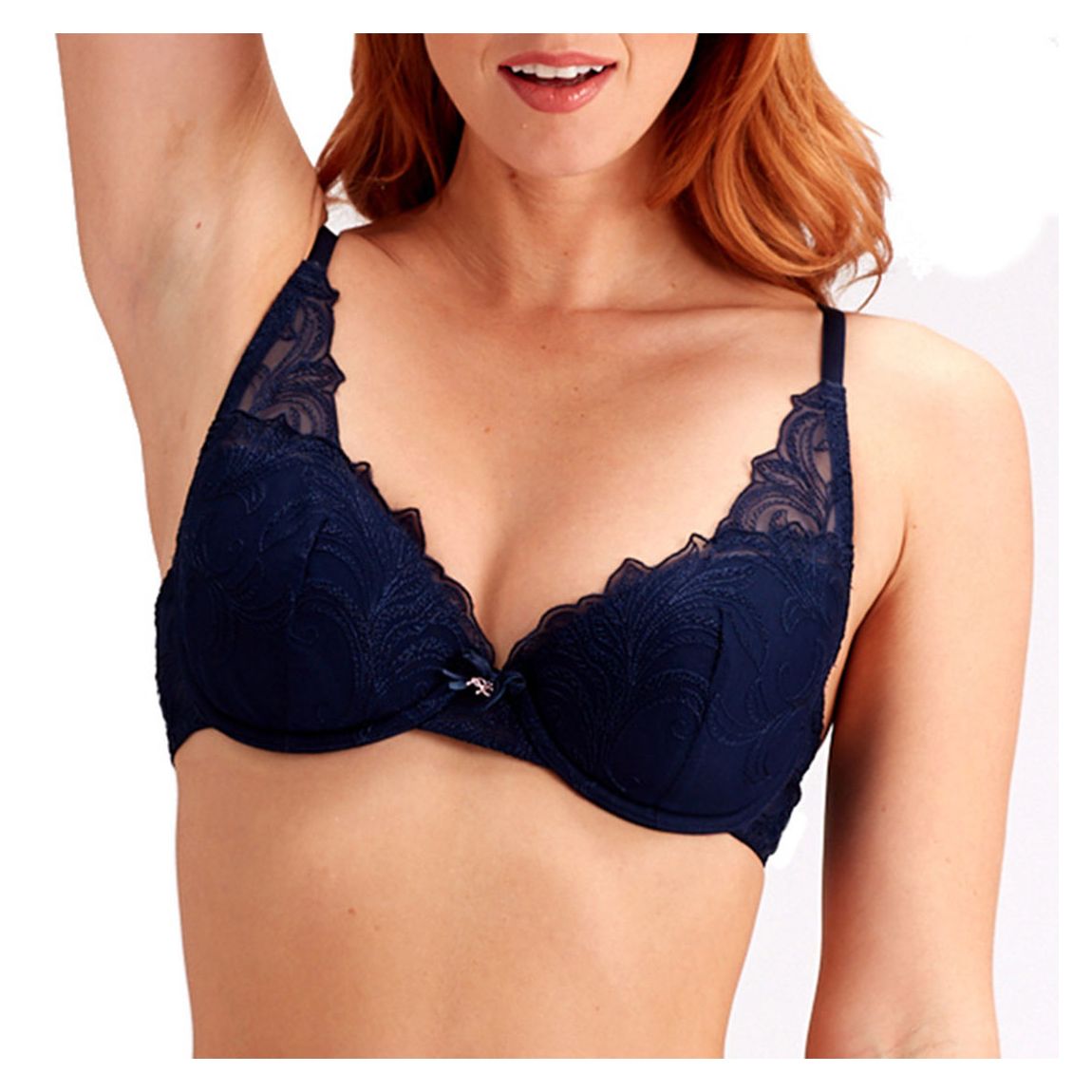 Navy Josephine High Apex Bra main product photo