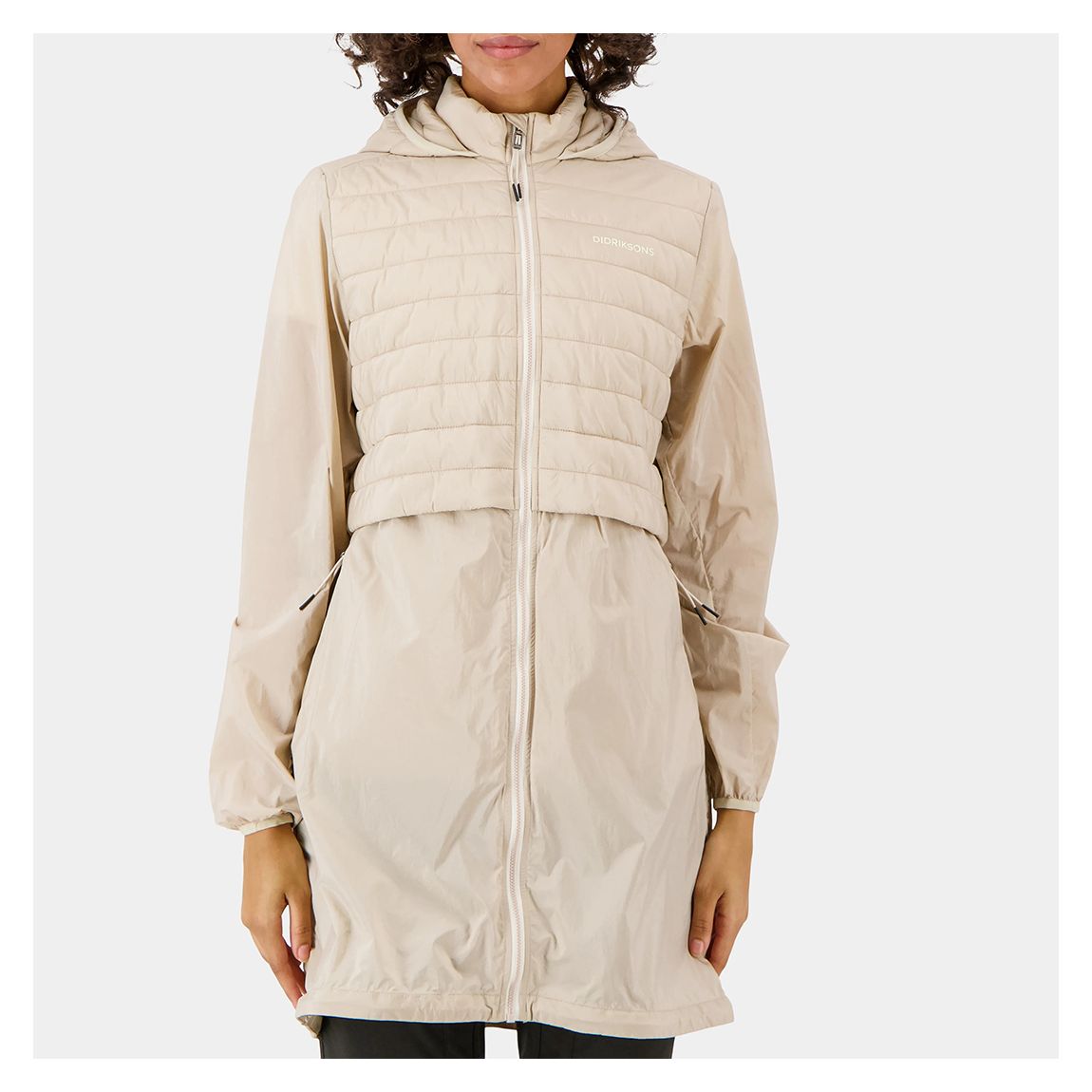 Beige Isabella Parka main product photo