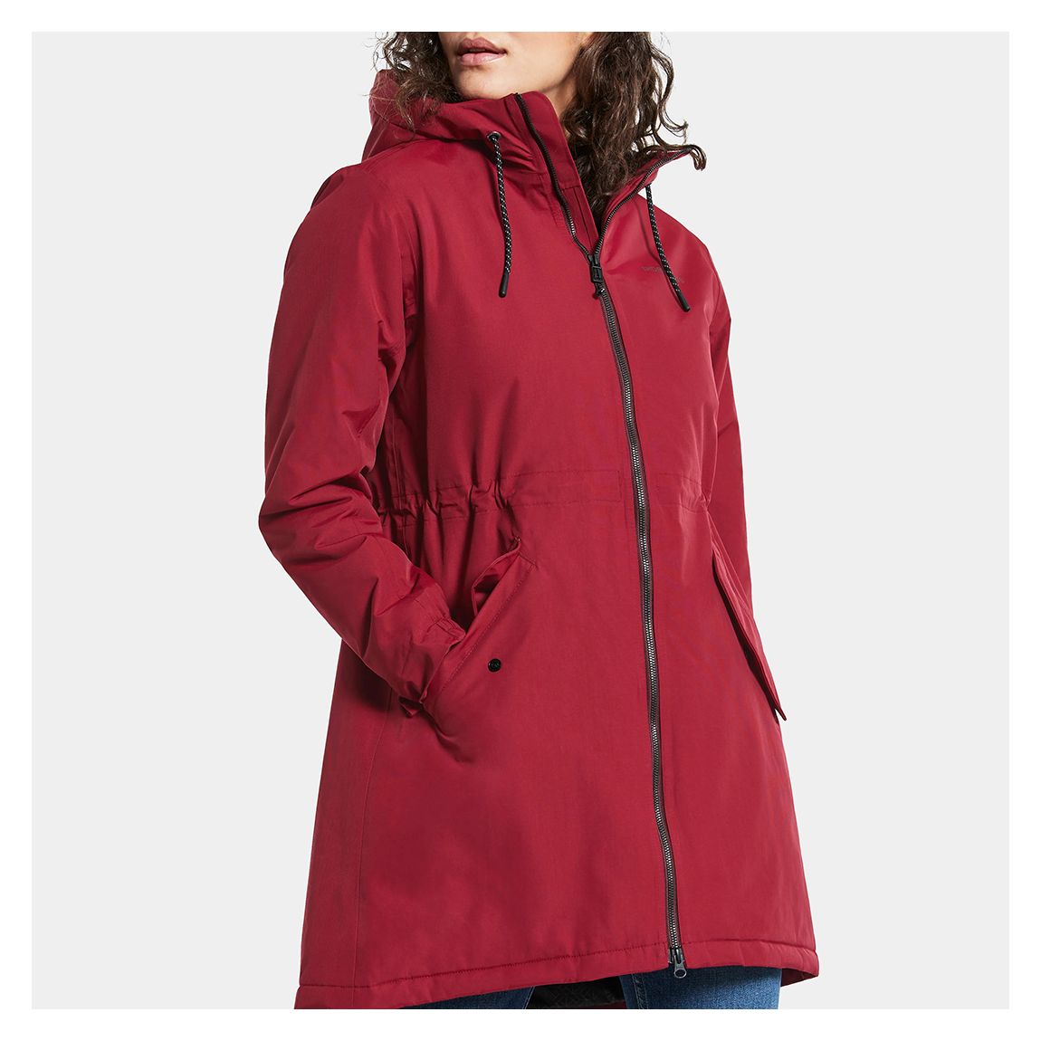 Red Waterproof Marta-Lisa Parka main product photo