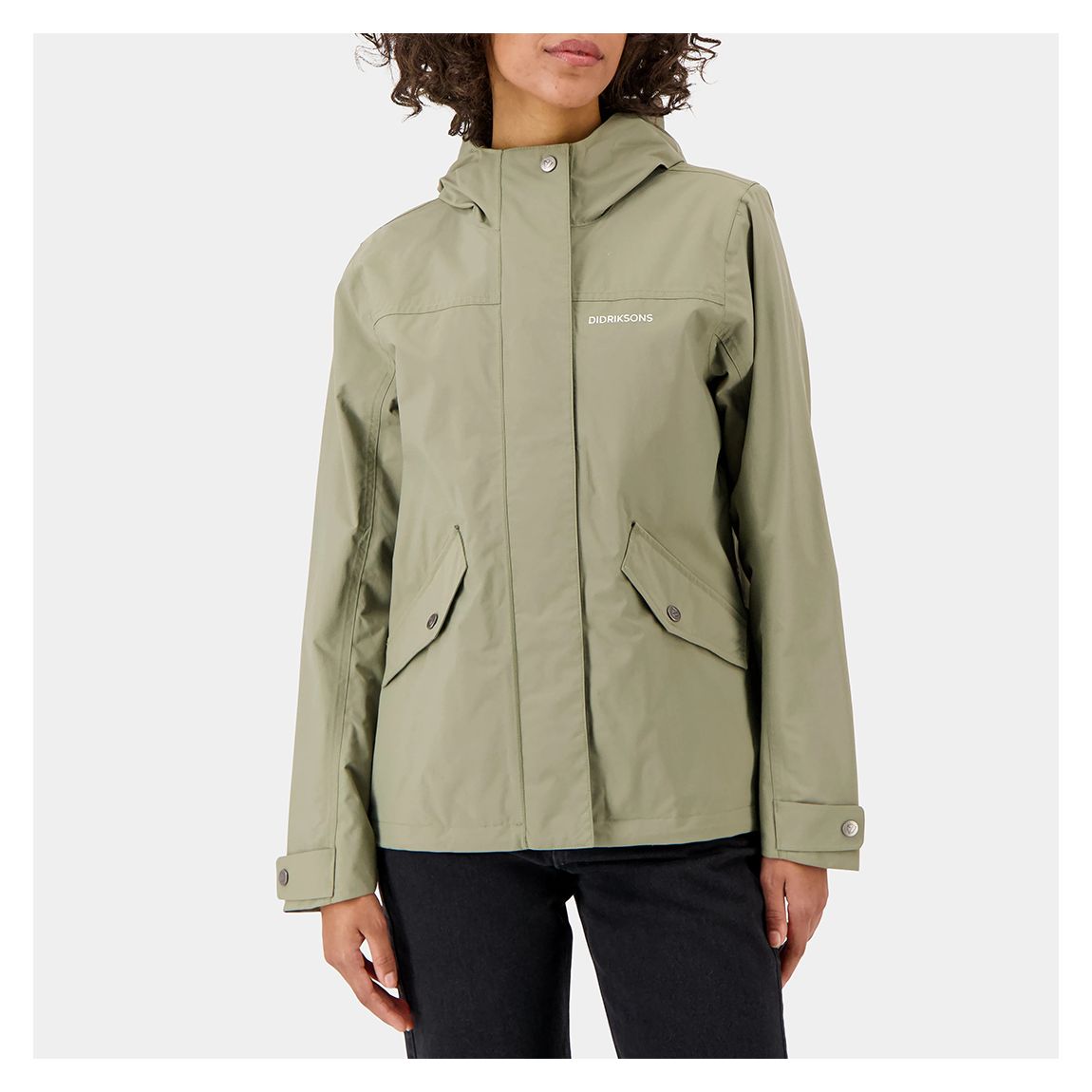 Green Waterproof Sofia Jacket main product photo