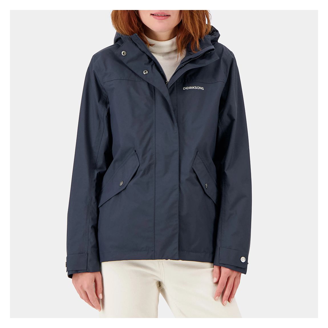 Navy Waterproof Sofia Jacket main product photo