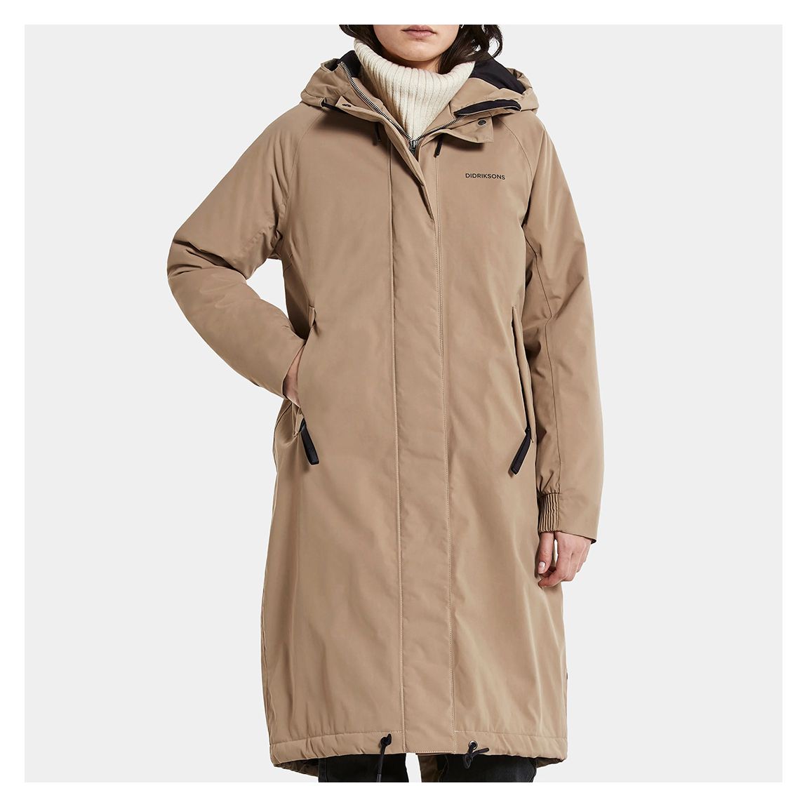 Beige Waterproof Alicia Parka main product photo