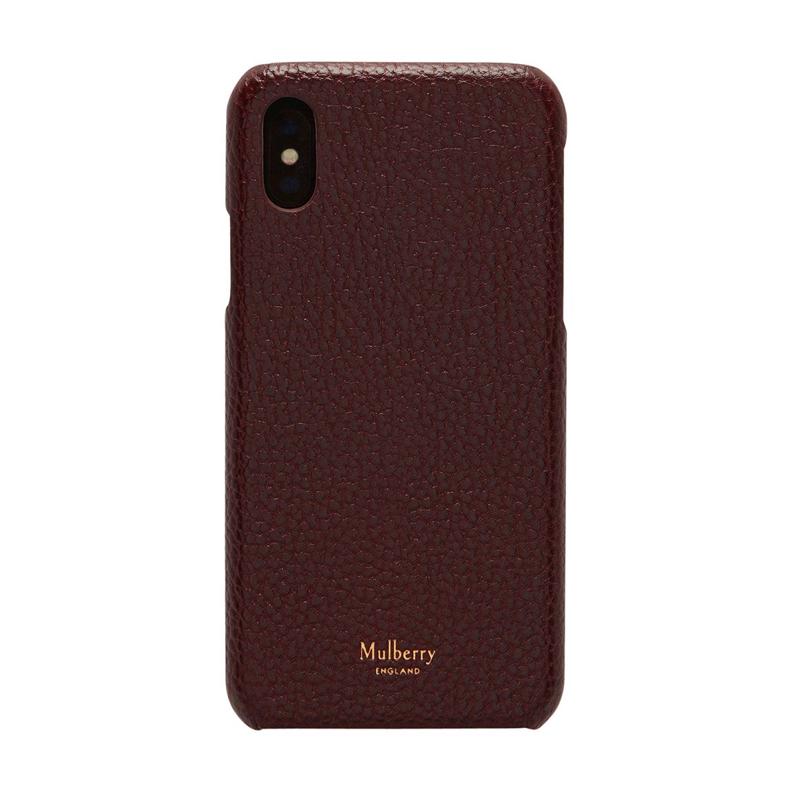Oxblood iPhone X Cover main product photo