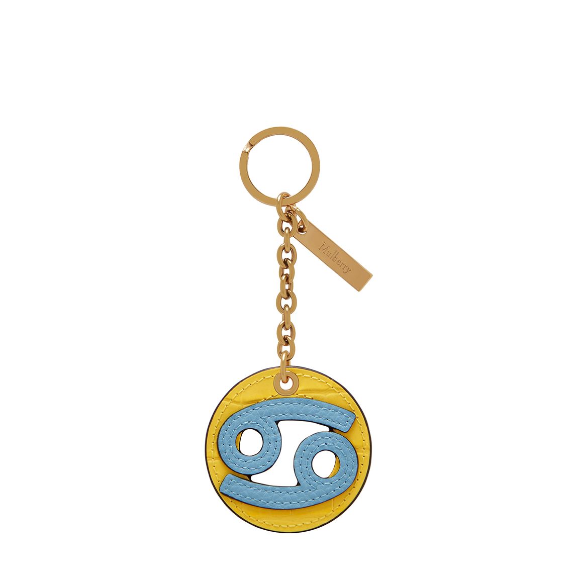 Citrus Yellow Zodiac Keyring - Cancer main product photo