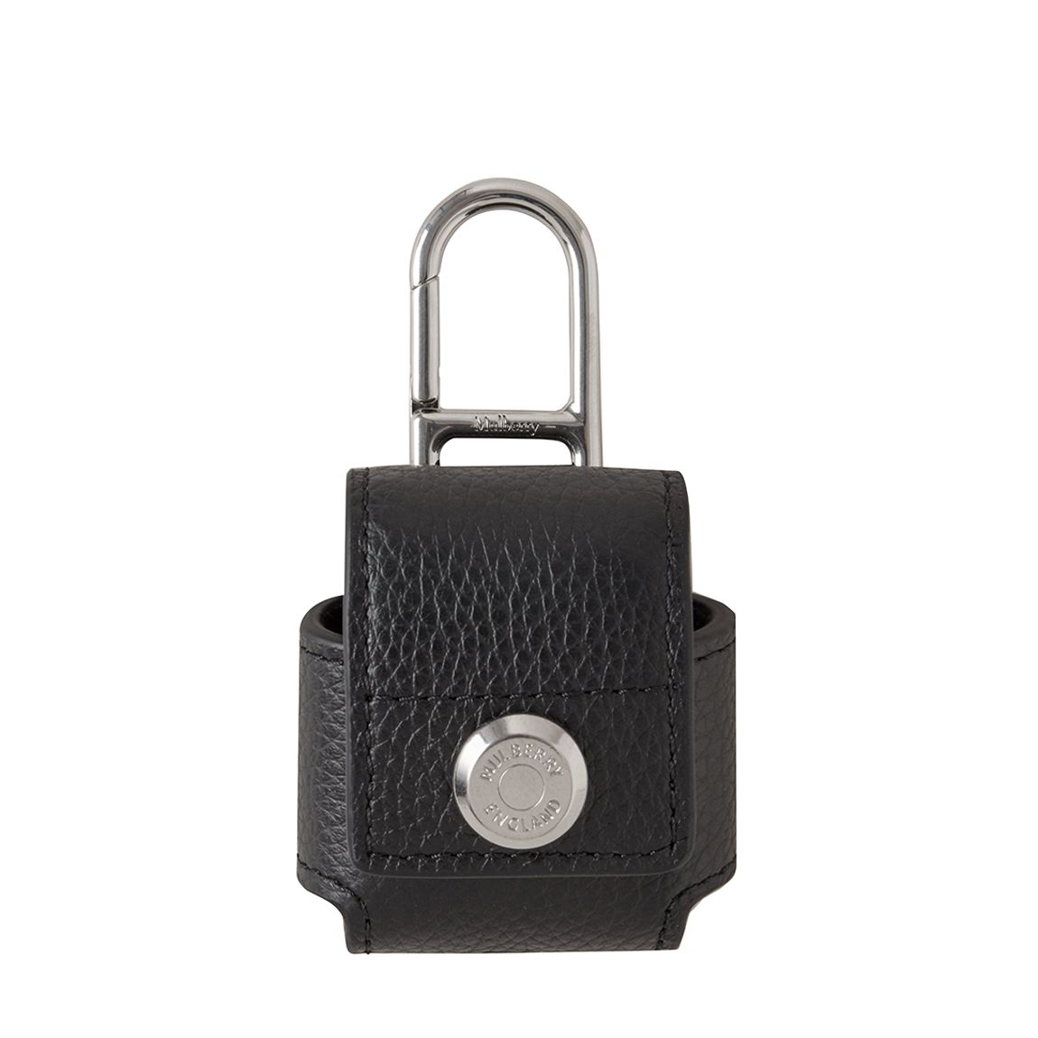 Black Press Stud AirPod Case main product photo