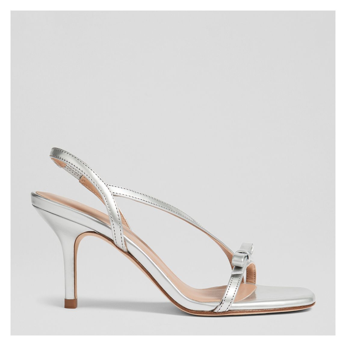 Blue/Silver Serene Strappy Heeled Sandals main product photo