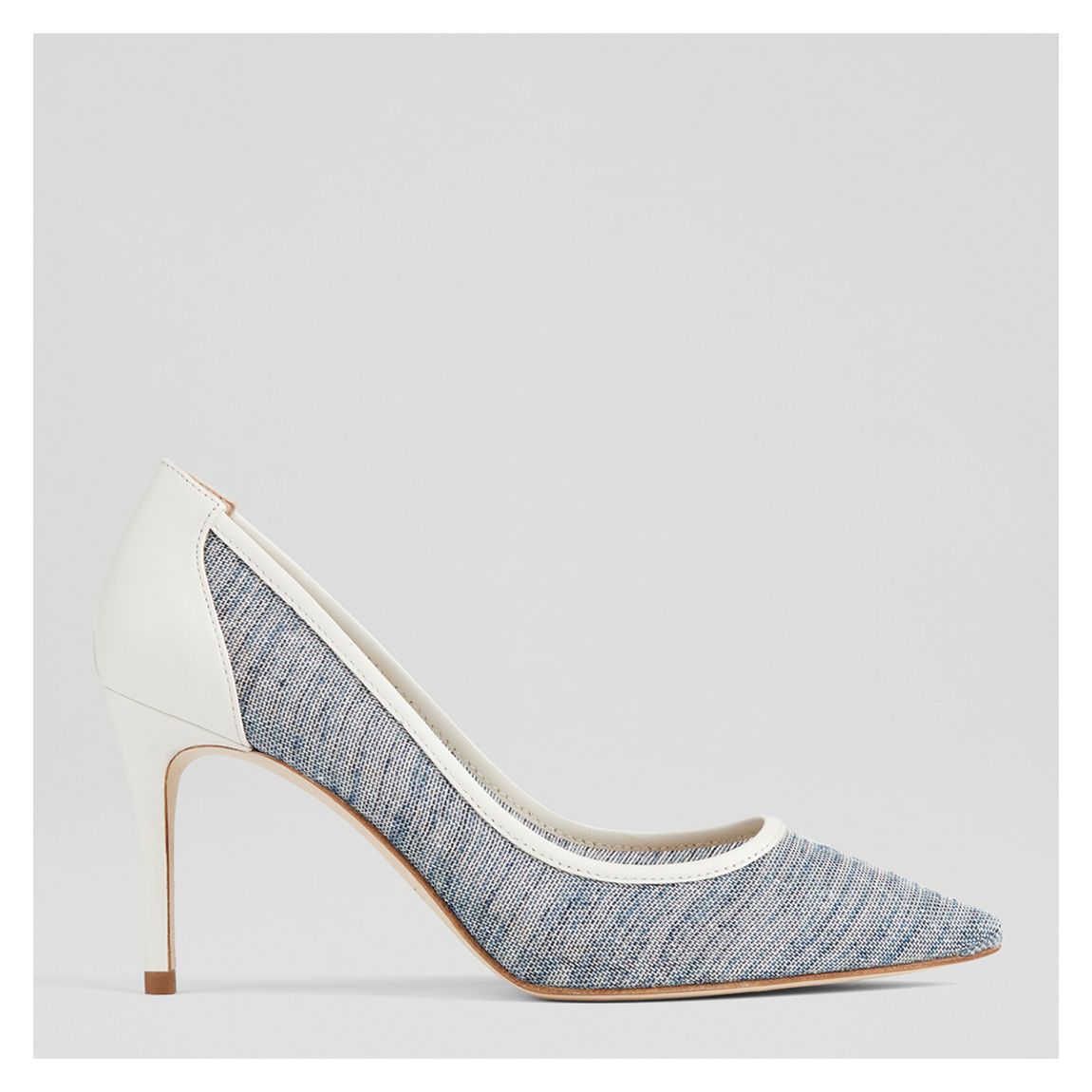 Navy Meagan Detailed Court Shoes main product photo