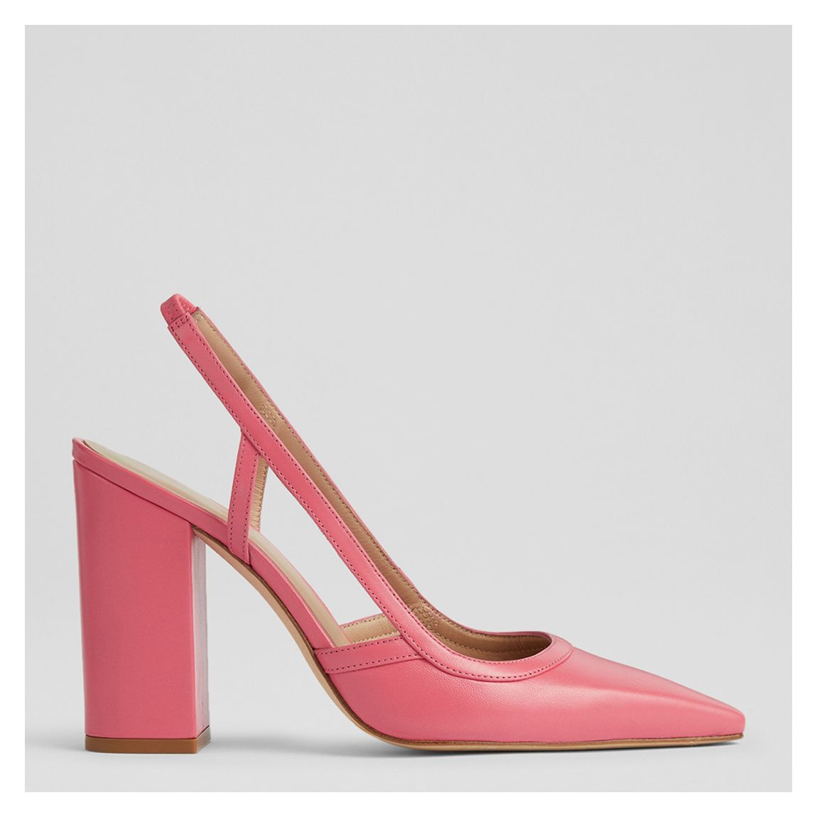 Bright Pink Etta Slingback Court Shoes main product photo