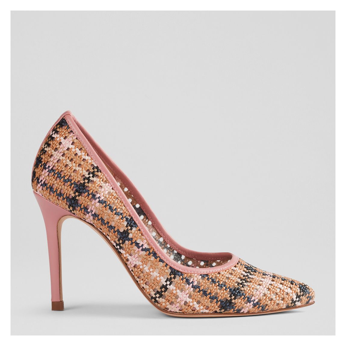 Multi Fenella Checkered Court Shoes main product photo