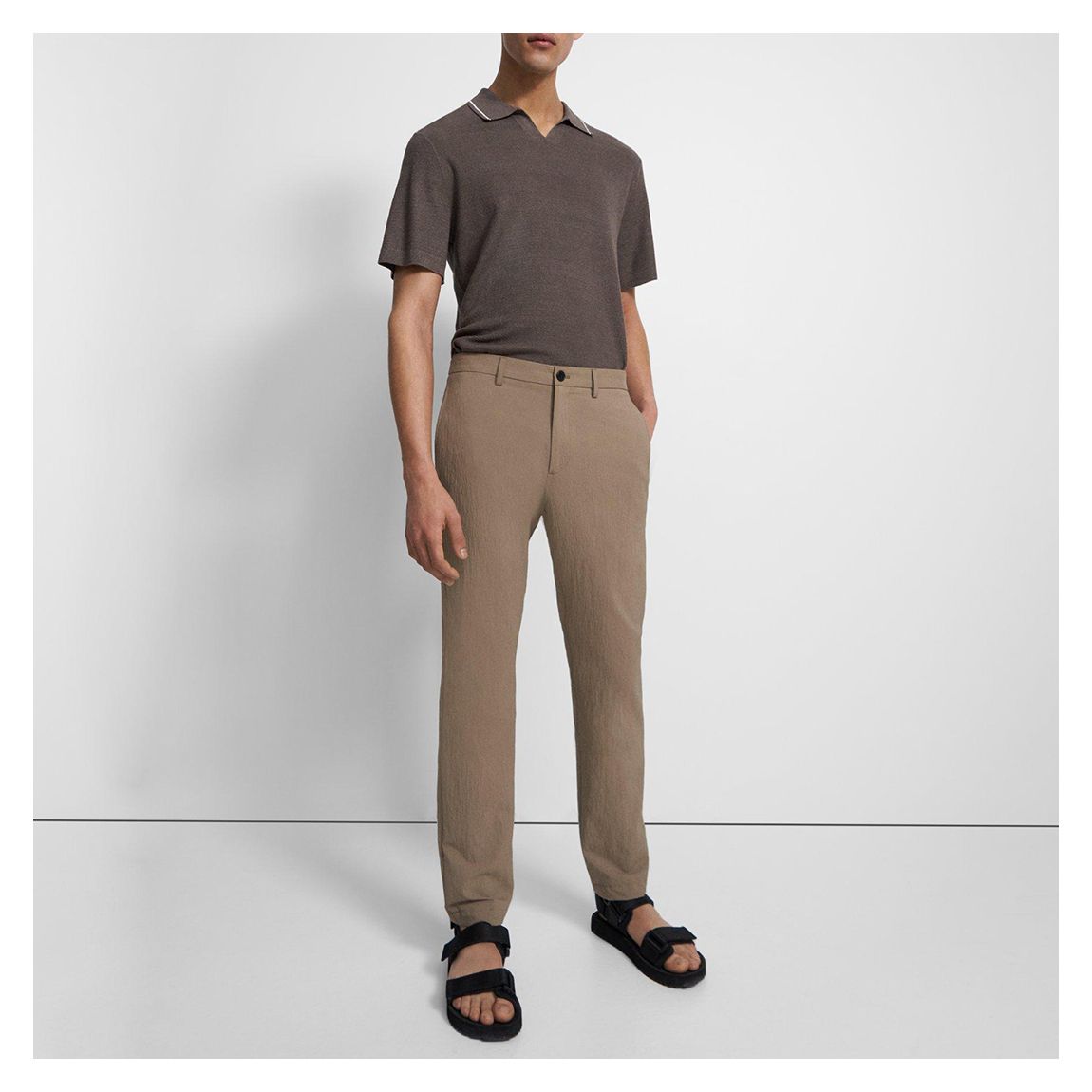 Brown Zaine Trousers main product photo