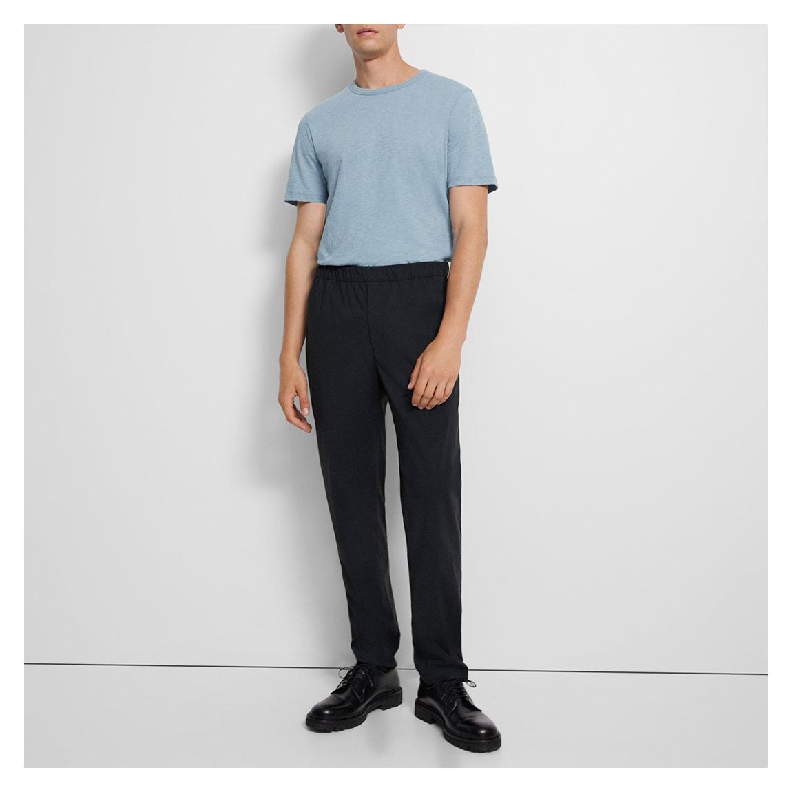 Black Curtis Straight Trousers main product photo