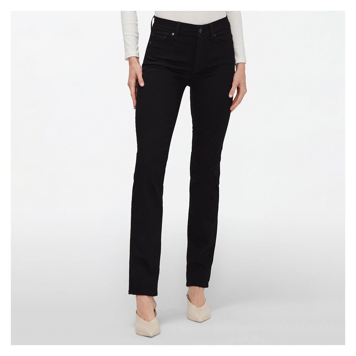 Black Roxanne Slim Stretch Jeans main product photo