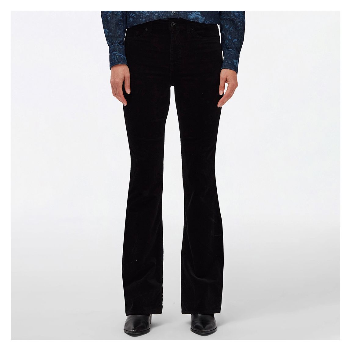 Black Lisha Bootcut Jeans main product photo