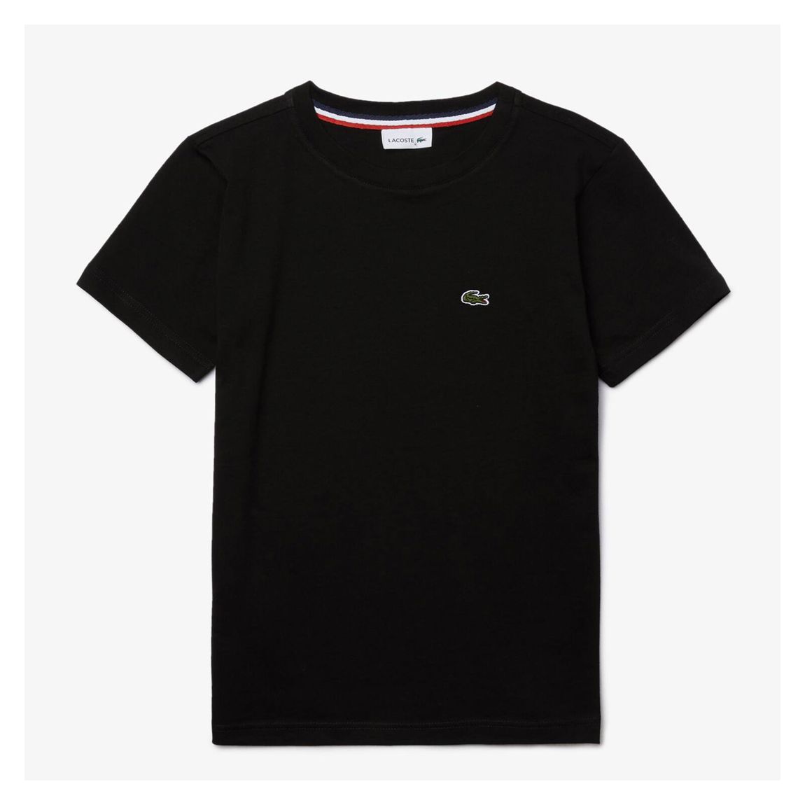 Baby's Black Embroidered Crew Neck T-Shirt main product photo