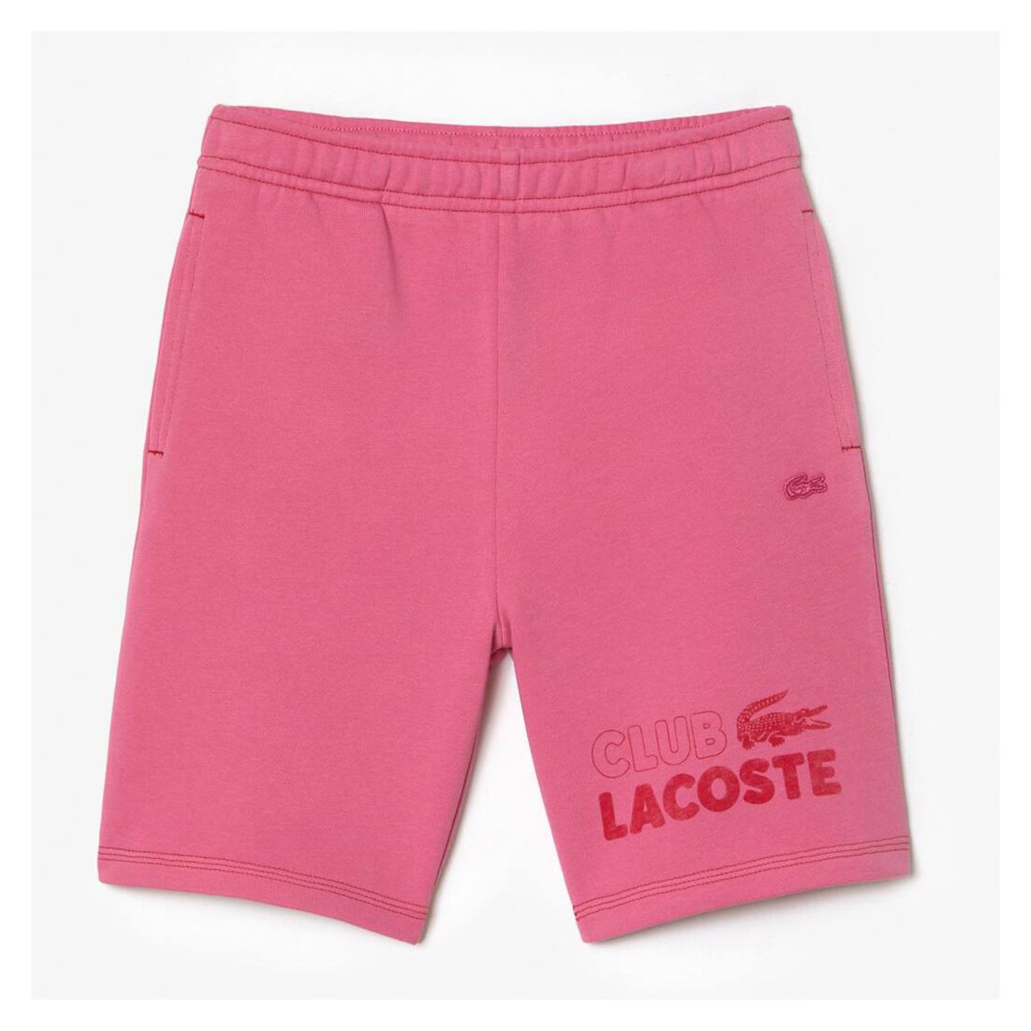 Kid's Pink/Red Elasticated Shorts main product photo
