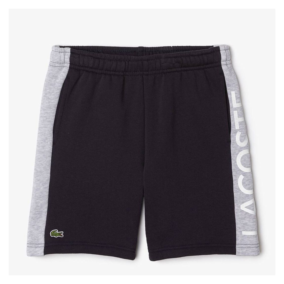 Teen's Black/Grey Elasticated Shorts main product photo