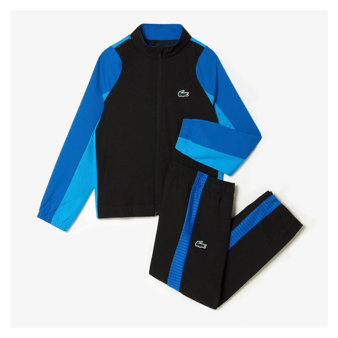 Kid Boy's Black/Blue Logo Tracksuit Set main product photo