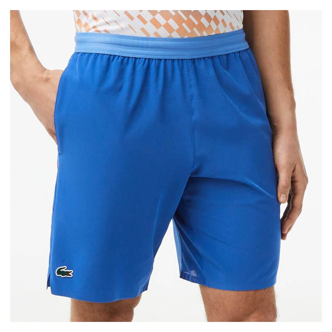 Blue Elasticated Branded Shorts main product photo